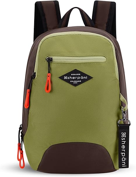 Мини-рюкзак для женщин Sherpani Vespa, RFID-защита, зеленый