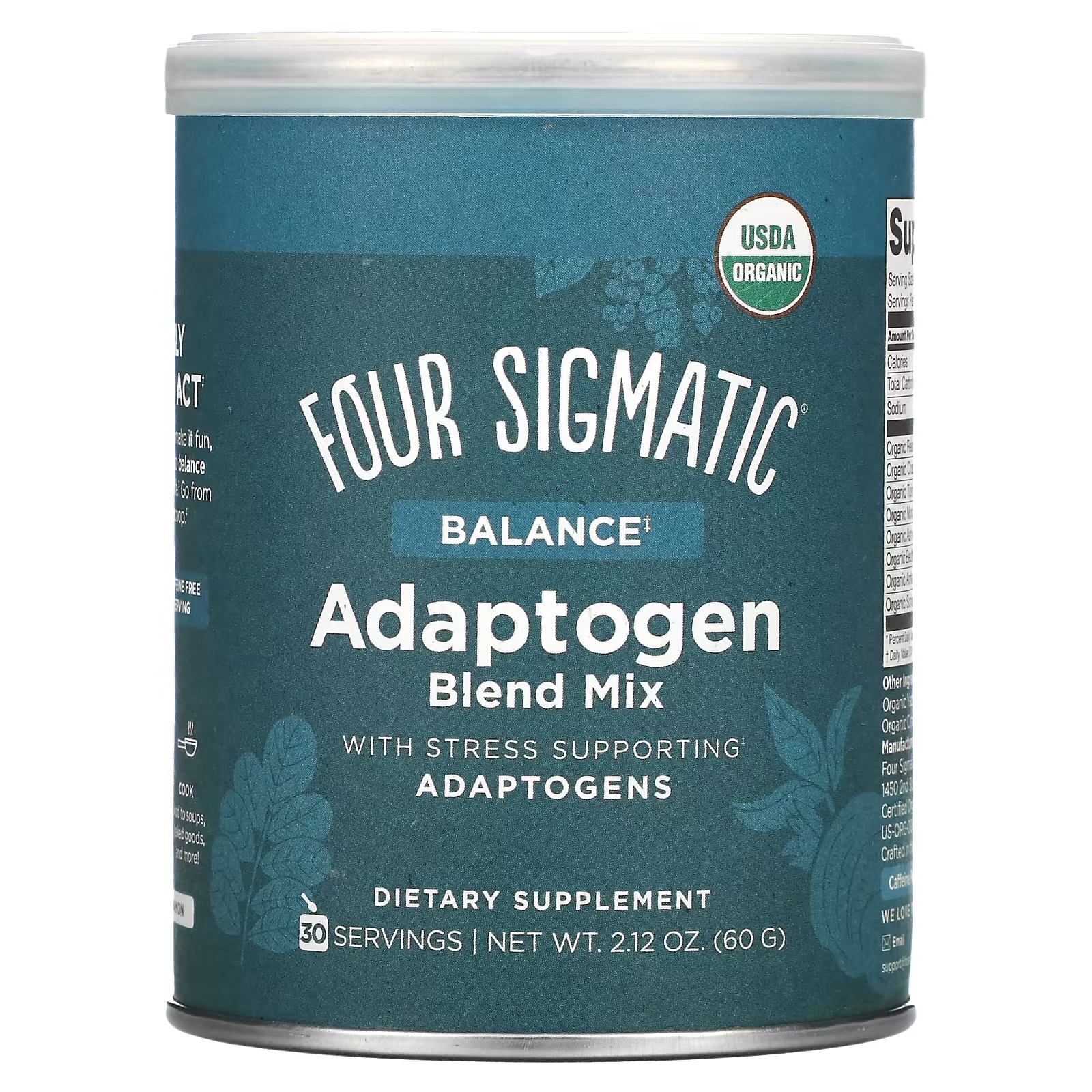 Four Sigmatic Смесь Adaptogen Blend Mix баланс, 60 г four sigmatic смесь focus blend 2 12 унции 60 г