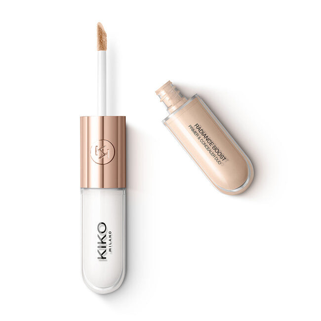 

Праймер и консилер Kiko Milano Radiance Boost Duo, 9 мл, тон 02 Light Beige