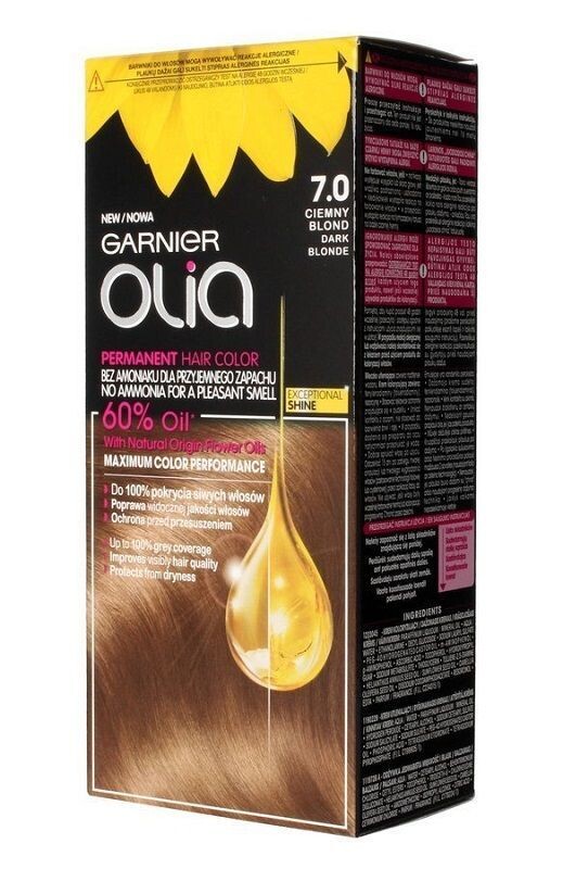 

Garnier Olia 7.0 Ciemny Blond краска для волос, 1 шт.