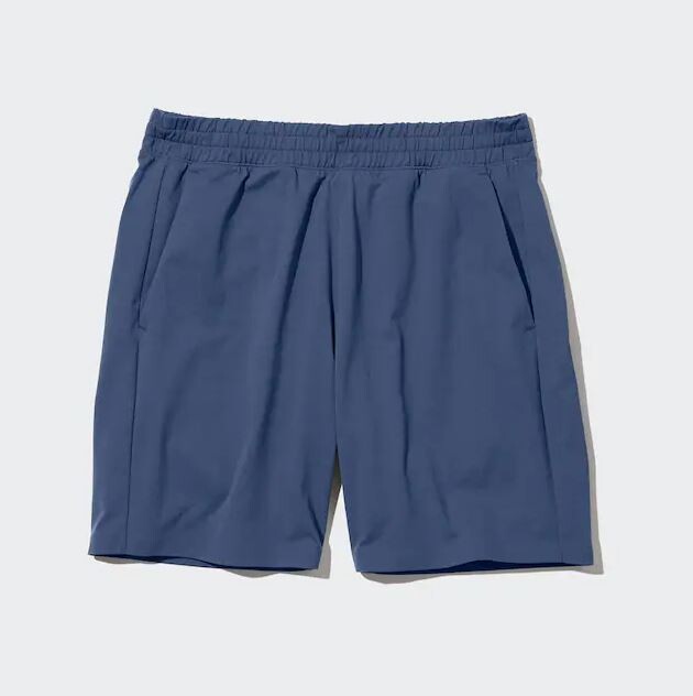 

Шорты ультраэластичные Uniqlo Ultra Stretch Dry-ex, синий