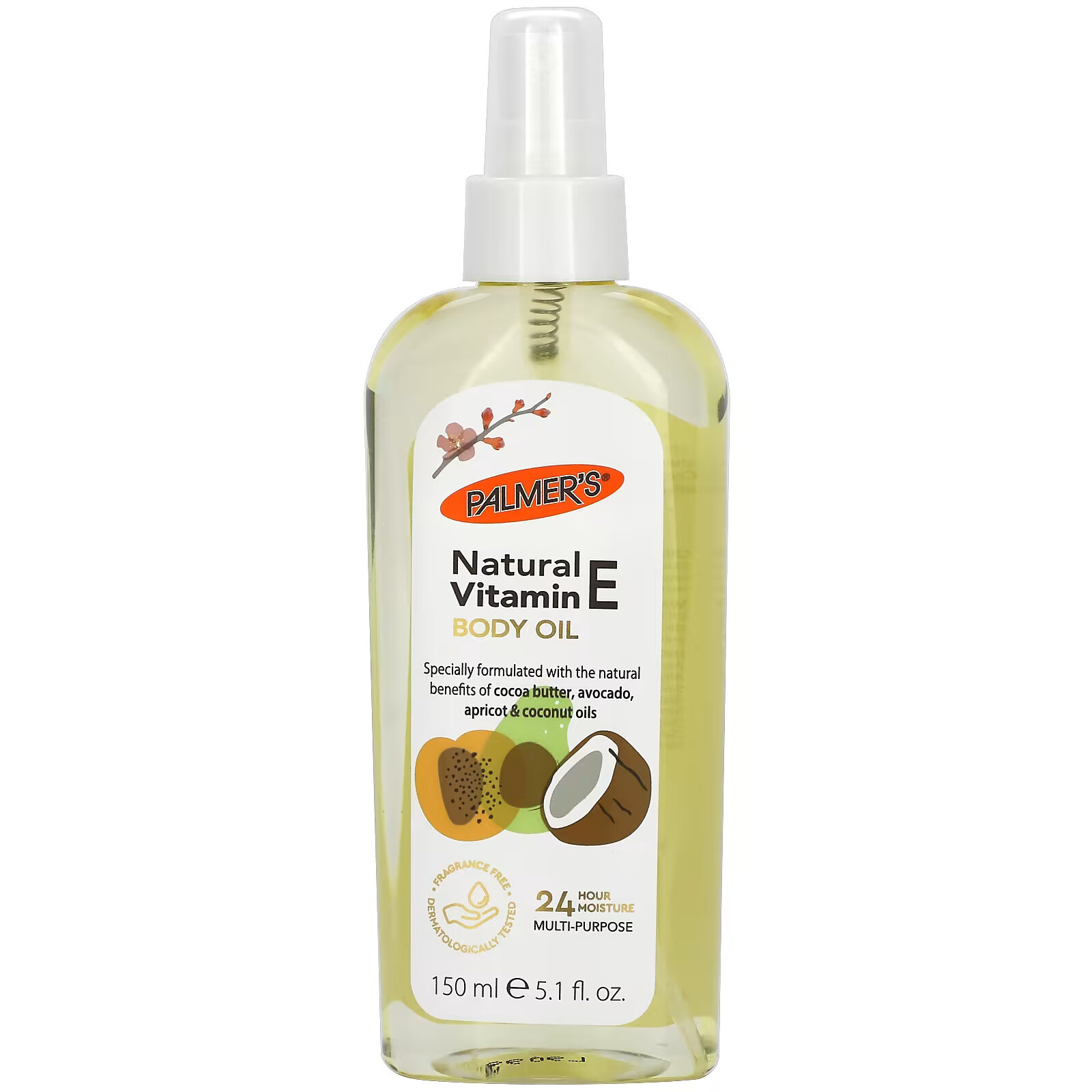 Palmer's, Natural Vitamin E Body Oil, 5.1 fl oz (150 ml) - фото