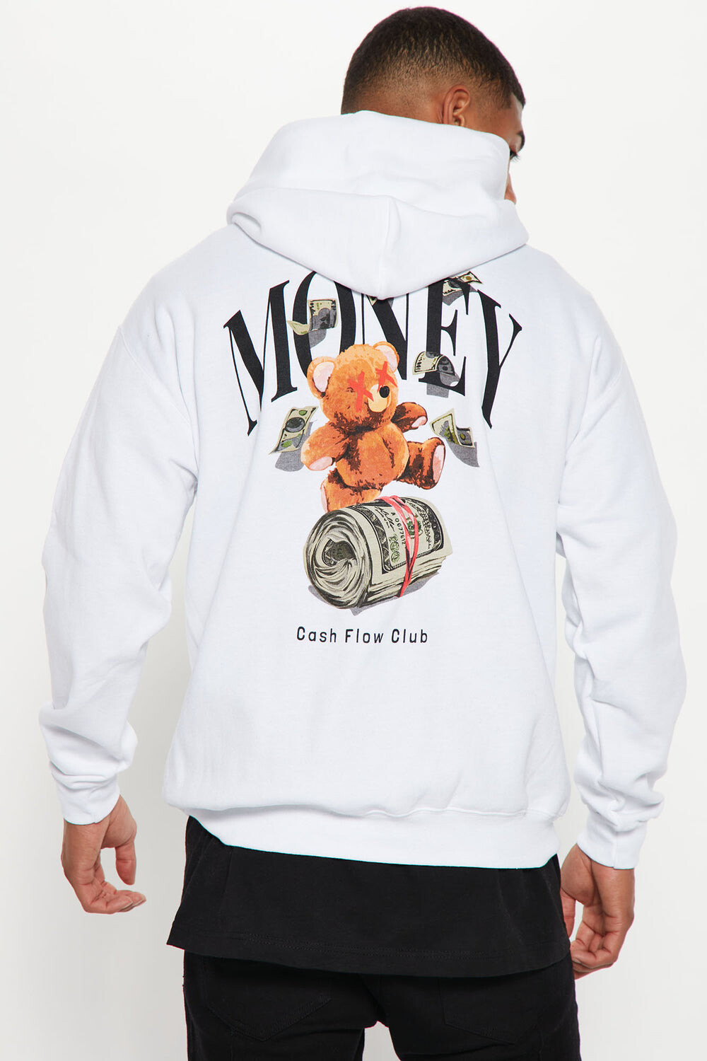 

Худи Fashion Nova TS10541HOO, белый