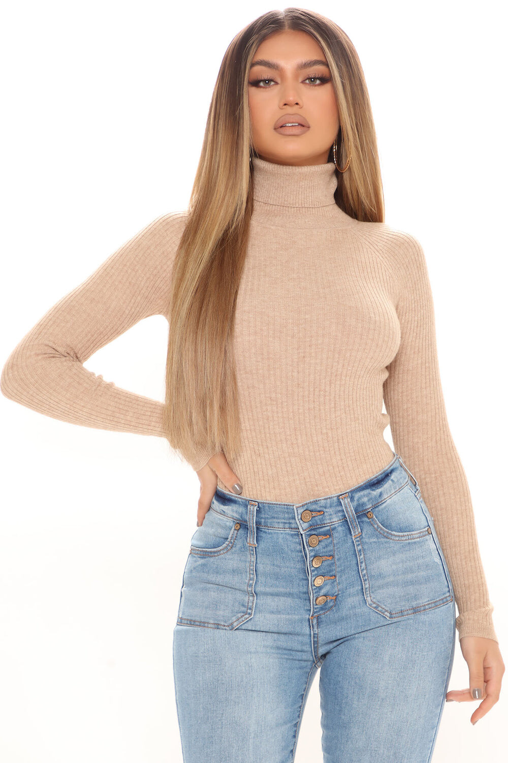 

Свитер Fashion Nova 9939WH, серо-коричневый