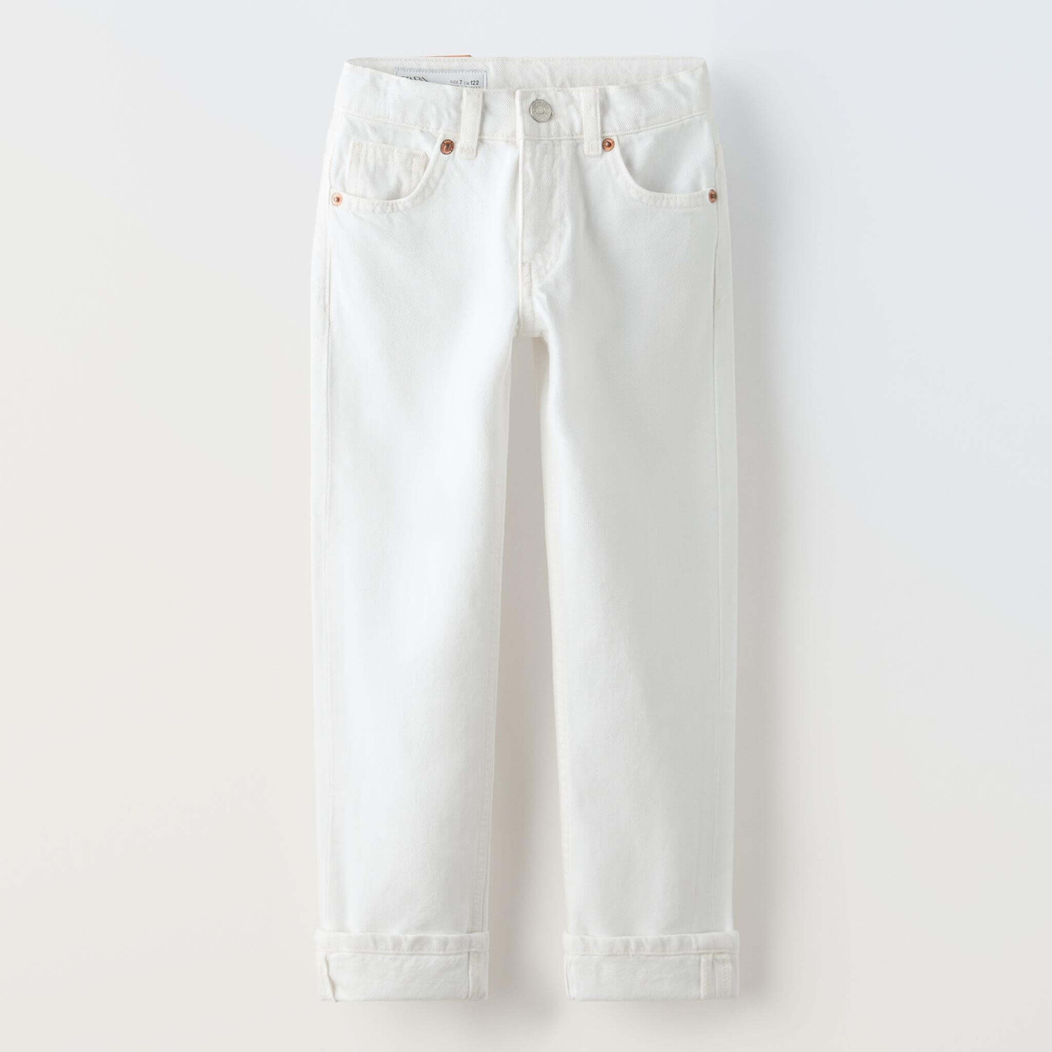 

Джинсы Zara Original Fit, экрю