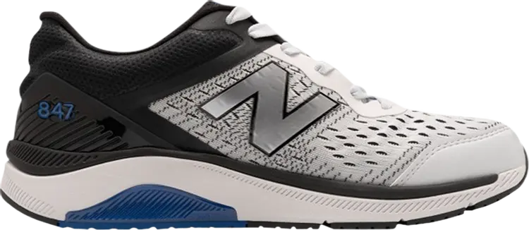 

Кроссовки New Balance 847v4 Made in USA 6E Wide 'Arctic Fox Royal', белый