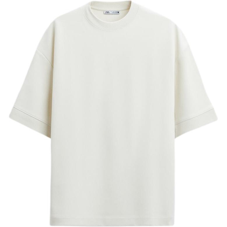 

Футболка мужская матово-белая Zara, белый