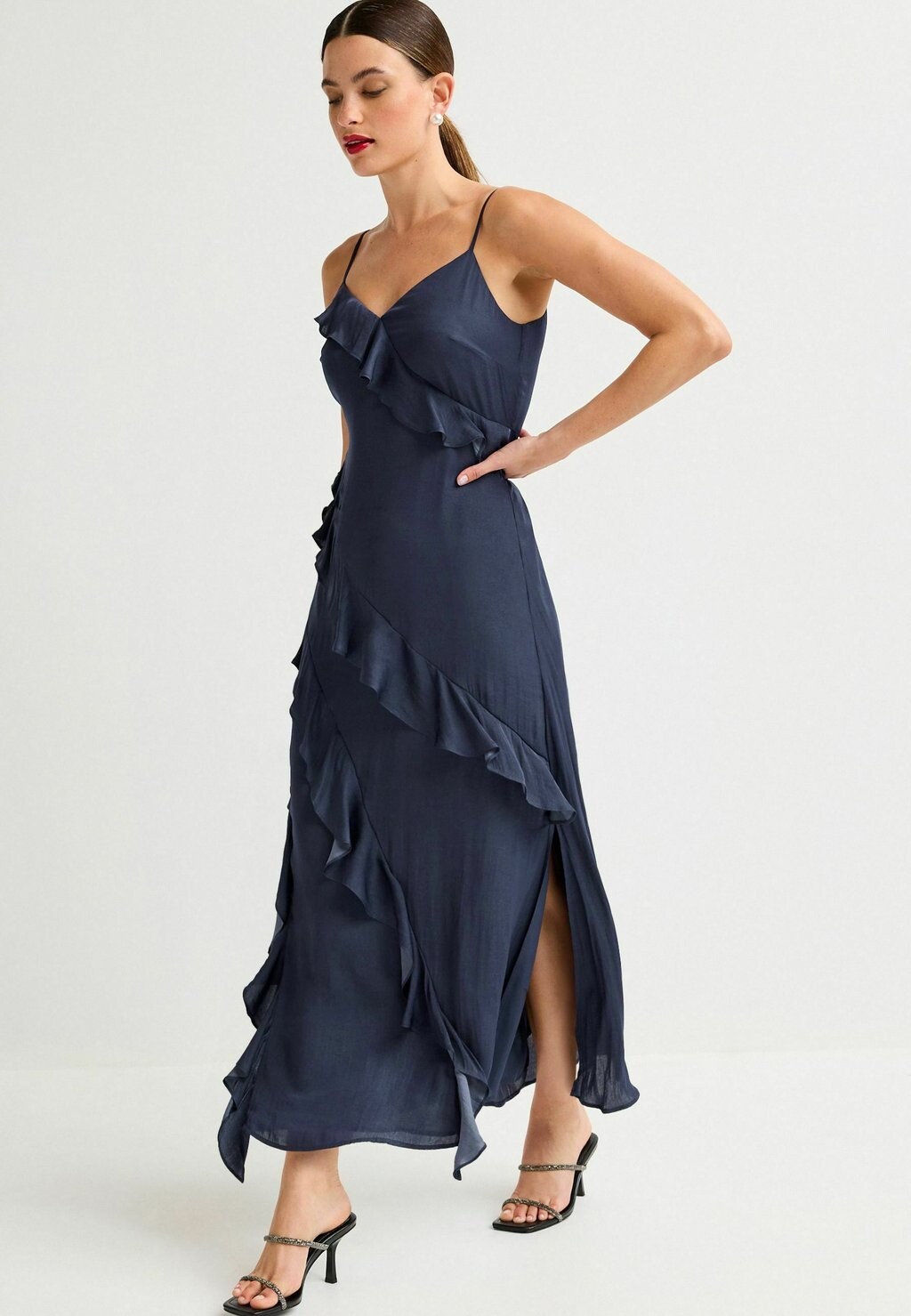 

Длинное платье Regular Fit Next, цвет navy