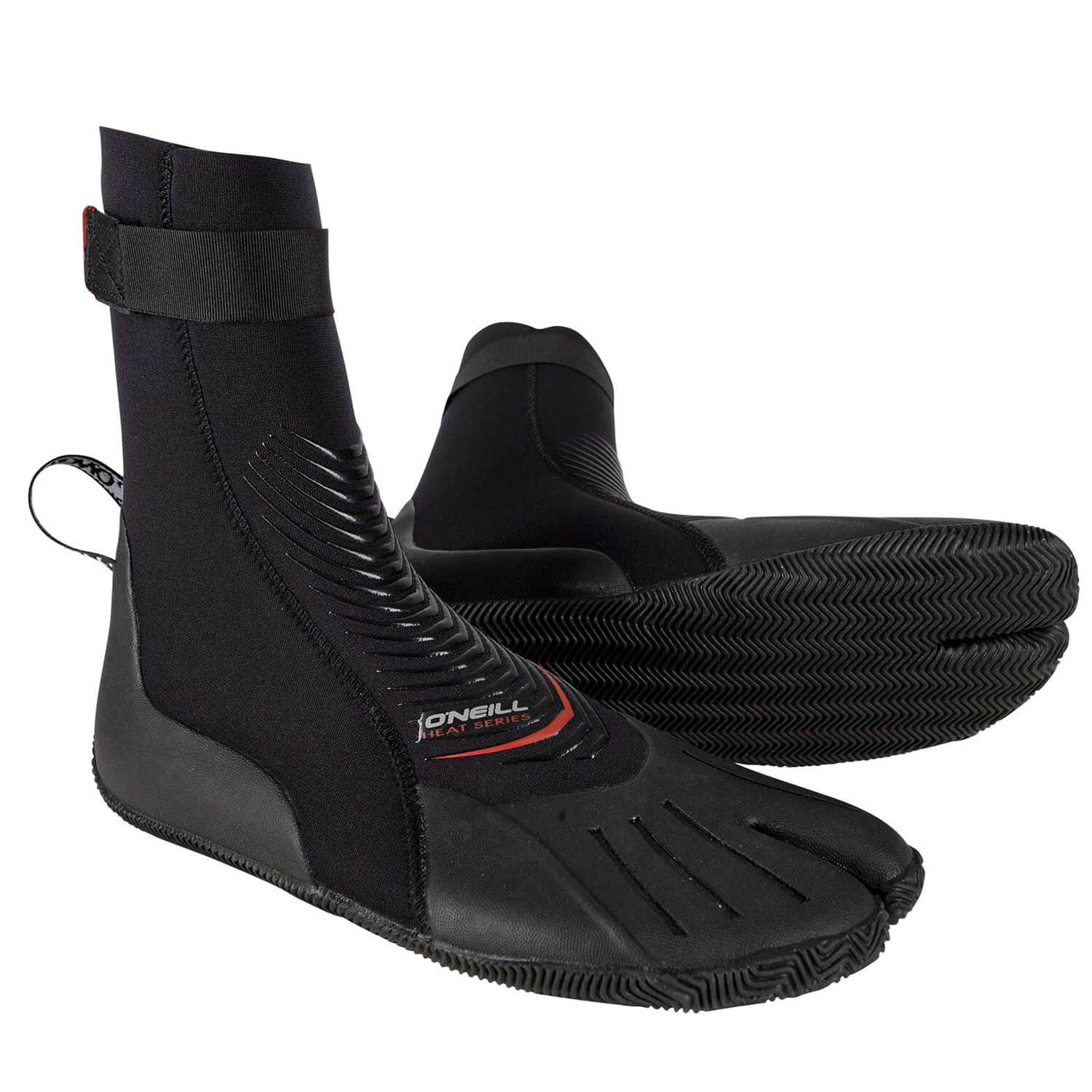Ботинки для гидрокостюма O'Neill 3mm Heat Split Toe, черный