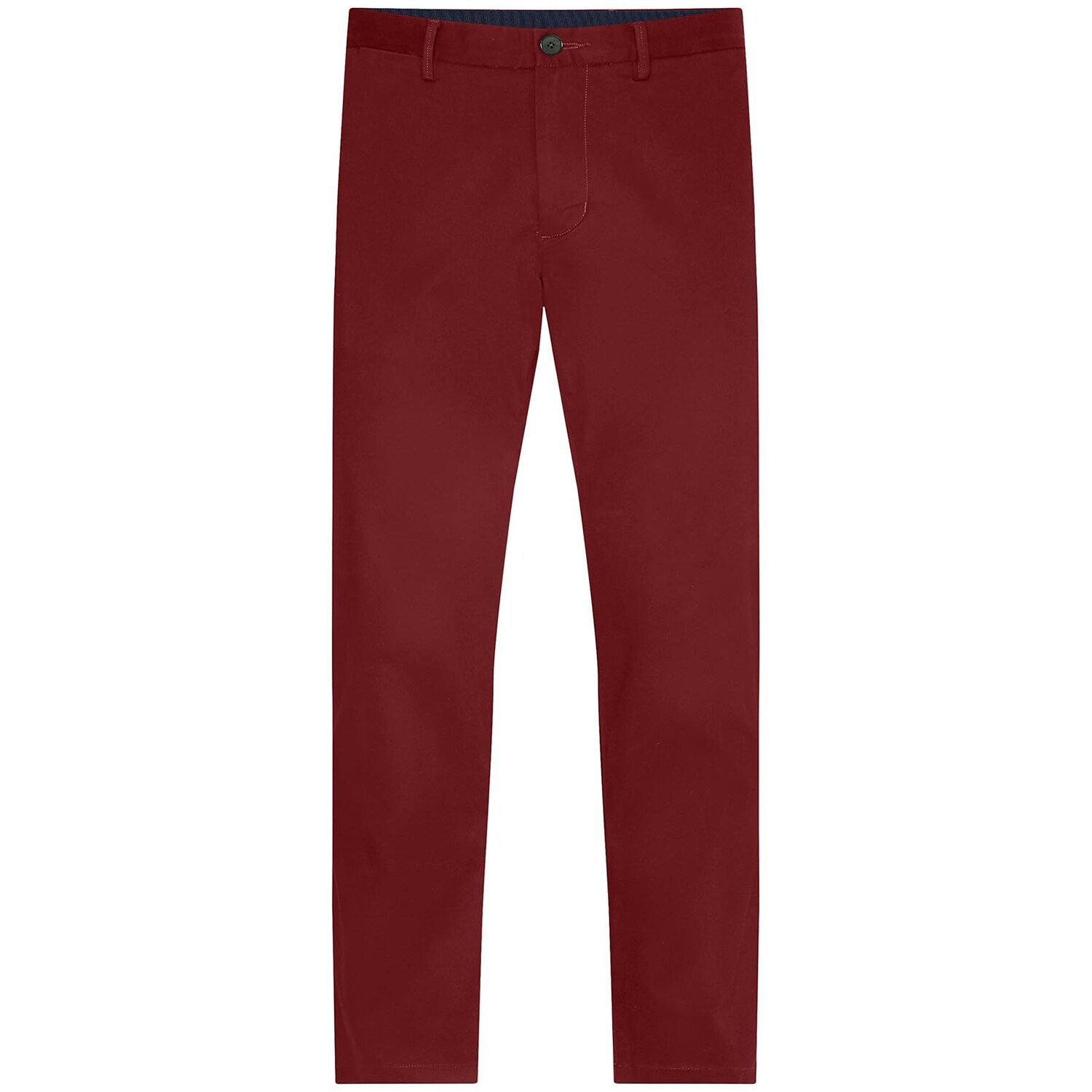 

Брюки-чиносы Tommy Hilfiger Denton Straight Fit 1985 Solid, бордовый