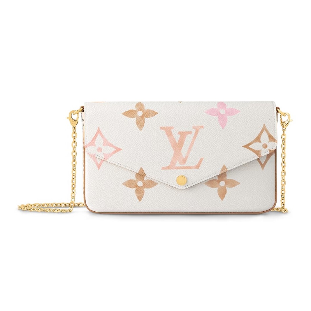

Клатч Louis Vuitton Resort Felicie, белый/бежевый