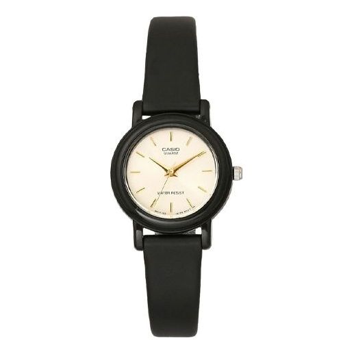 Часы Casio Fashion Stylish Analog Watch 'Black White Gold', черный