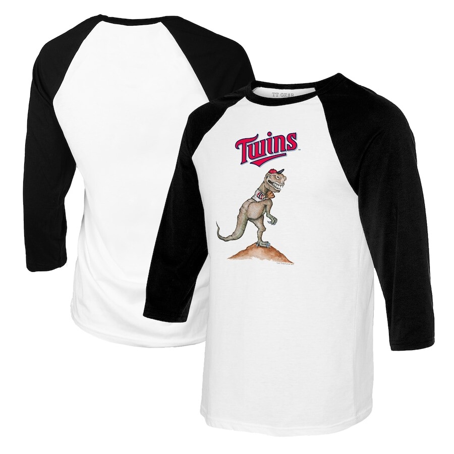 

Футболка с длинным рукавом Tiny Turnip Minnesota Twins, белый