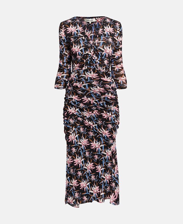 

Кашемировое платье Diane von Furstenberg, черный