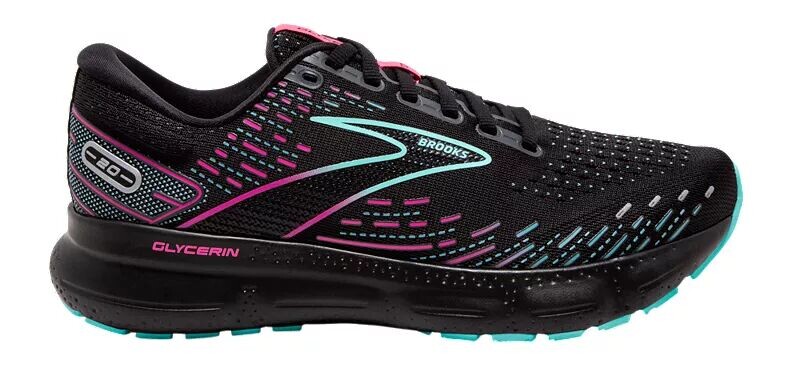 

Женские кроссовки Brooks Glycerin 20, черный/розовый