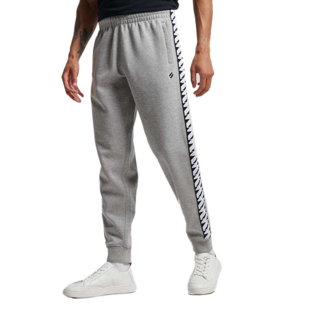 

Спортивные брюки Superdry Code S Logo Tape Track, серый