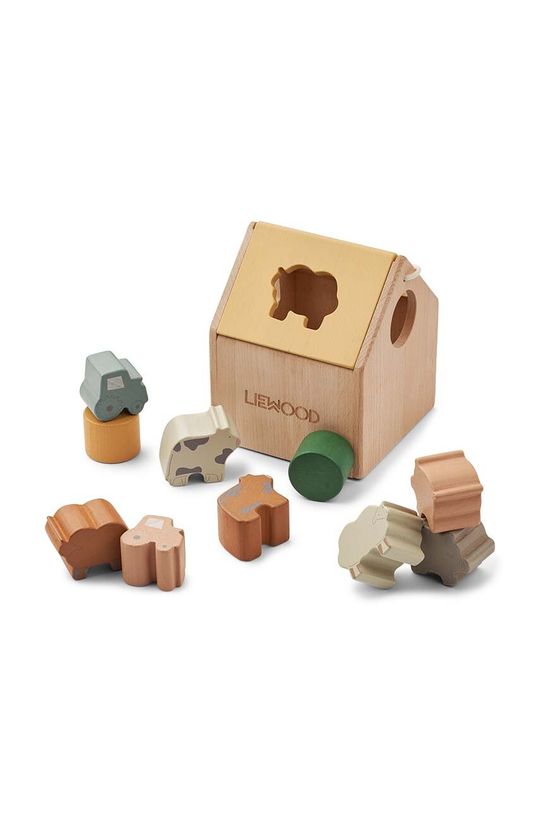 Liewood Деревянная игрушка для детей, бежевый детская деревянная игрушка ксилофон для детей деревянная игрушка коробочка для рисования игрушка головоломка для детей