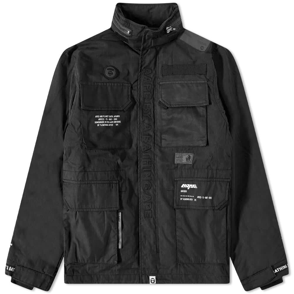 

Куртка APE Liner M-65 AAPE by A Bathing Ape, Черный