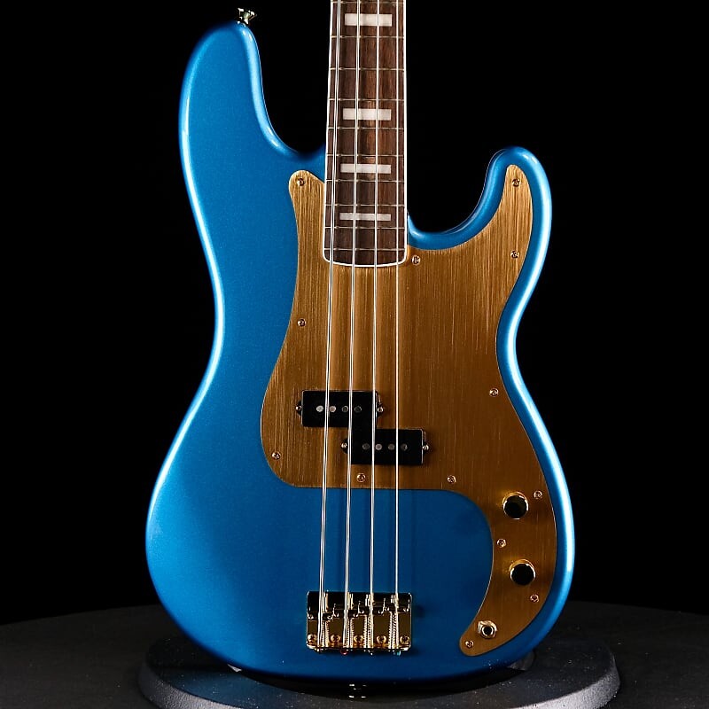 

Squier 40th Anniversary Gold Edition Precision Bass - Lake Placid Blue