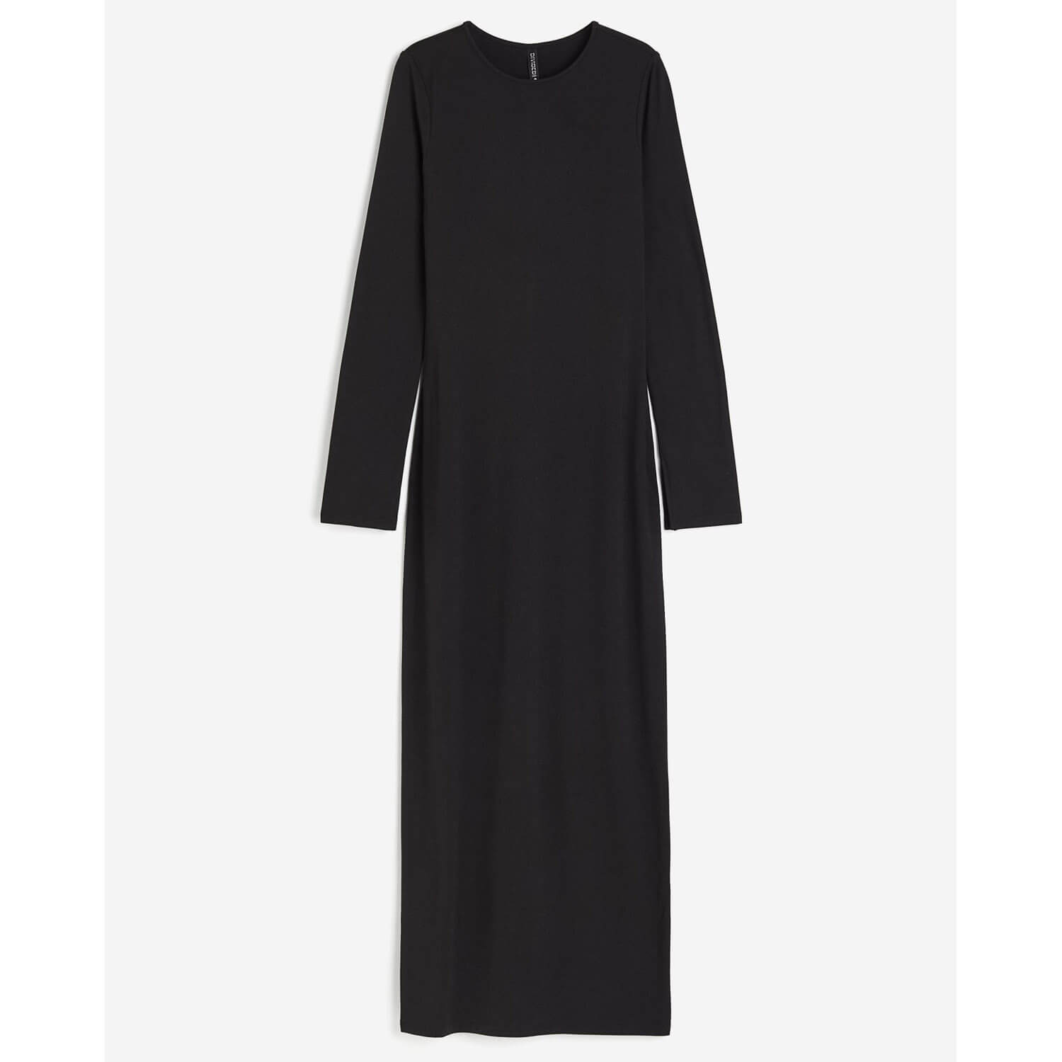 Платье H&M Jersey Bodycon Maxi, черный
