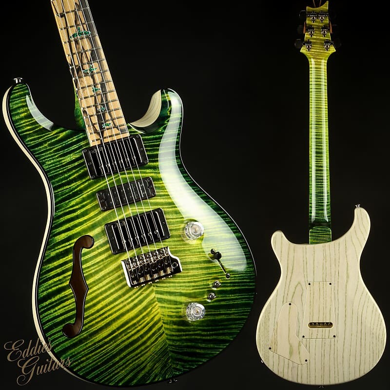 

PRS Private Stock #9846 Special Semi-Hellow F-Hole Swamp Ash - Rainforest Glow Private Stock #9846 Special Semi-Hollow F-Hole Swamp Ash - Rainforest Glow