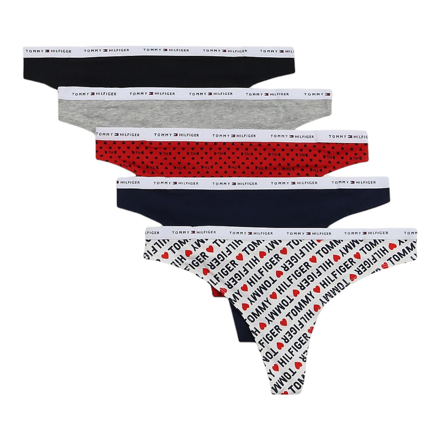 

Набор трусов Tommy Hilfiger Logo Mix, мультиколор