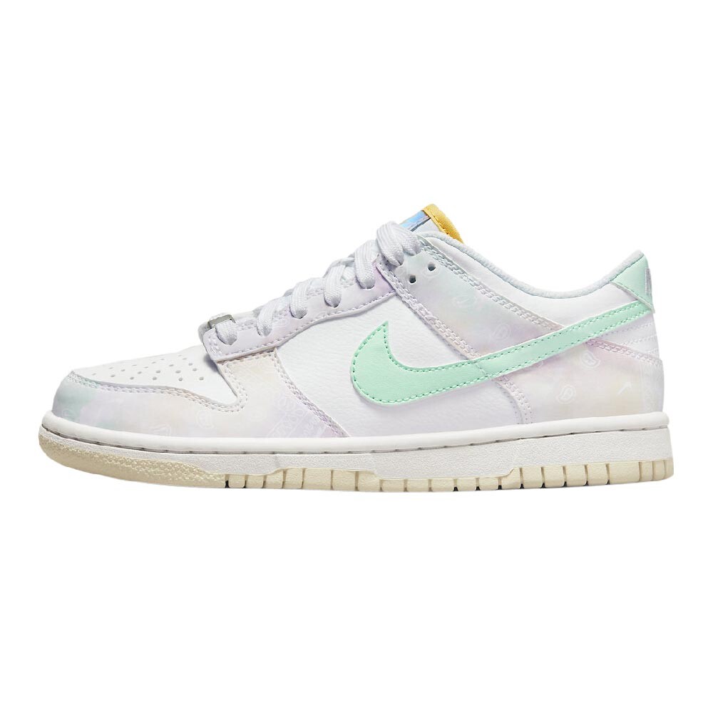 

Кроссовки Nike Dunk Low 'Paisley Print', белый/зеленый
