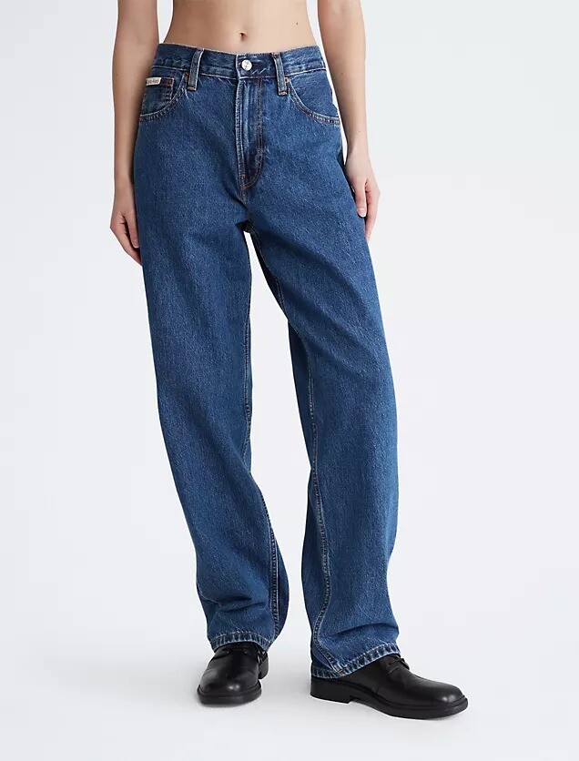 

Джинсы Calvin Klein 90s Loose Fit, синий