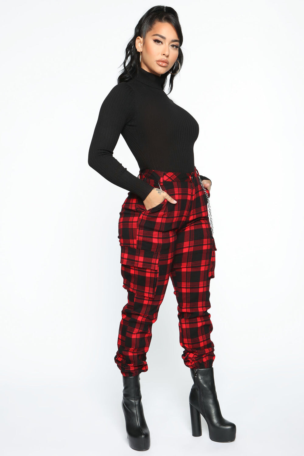 

Джоггеры Fashion Nova RJJ2795, красный
