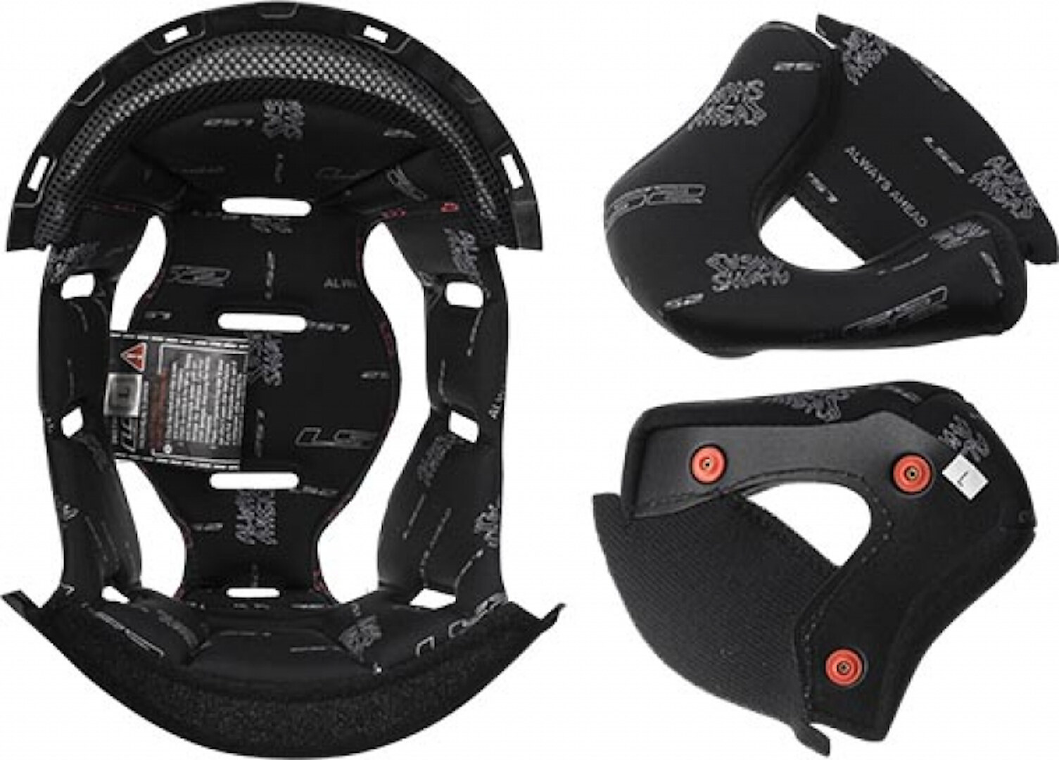 Подкладка LS2 OF570 Verso внутренняя для шлема внутренняя подкладка для шлема защитная губка буферная набивка для мотоцикла велосипеда безопасный для езды удобный коврик для шлема