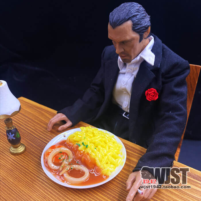 

Аксессуар для фигурок WJST1942 Seafood Rice 1:6 Scale, 6,5 см