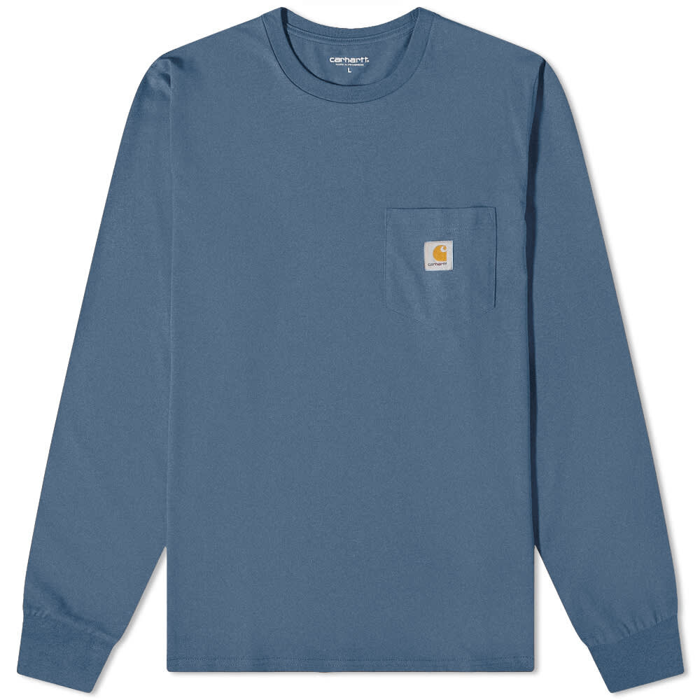 

Футболка Carhartt WIP Long Sleeve Pocket Tee