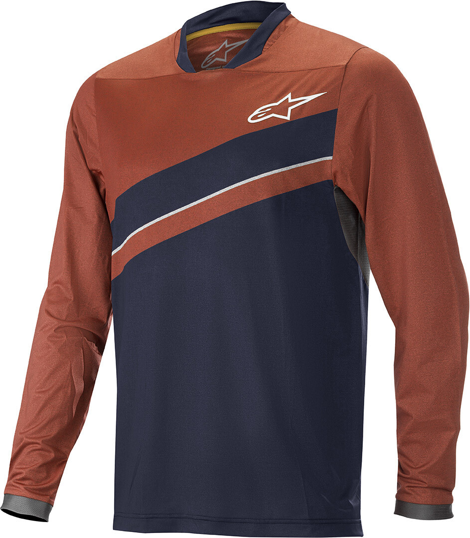 

Джерси Alpinestars Alps 8.0 LS велосипедные, красно-синие