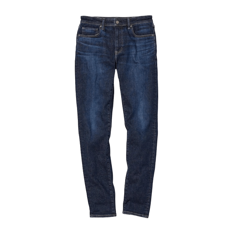 Джинсы Uniqlo Ultra Stretch Skinny (длина 84см), синий - фото