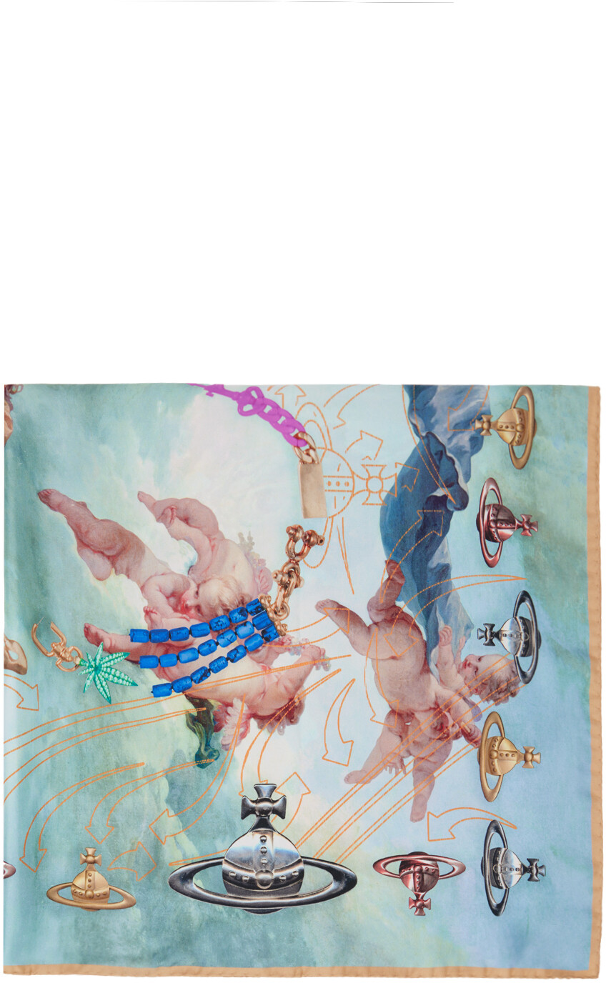 

Разноцветный шарф Boucher Vivienne Westwood