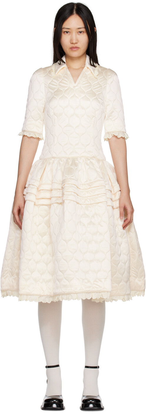 

Платье миди с оборками Off-White Shushu/Tong