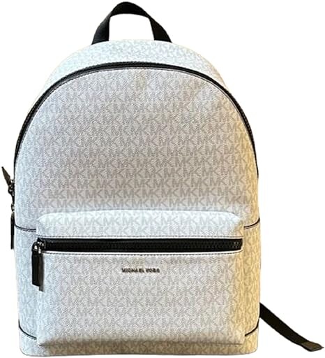 

Большой рюкзак Michael Kors Cooper, ярко-белый/черный