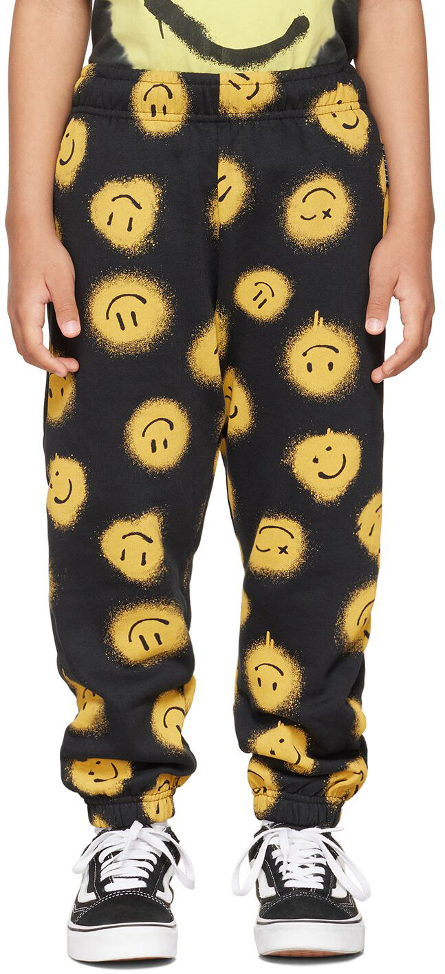 

Детские черные спортивные штаны Adan Molo