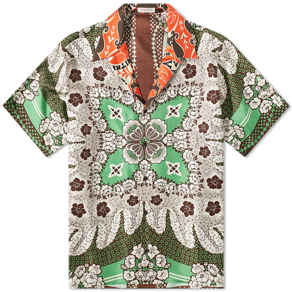 

Рубашка Valentino Flower Bandana Vacation Shirt