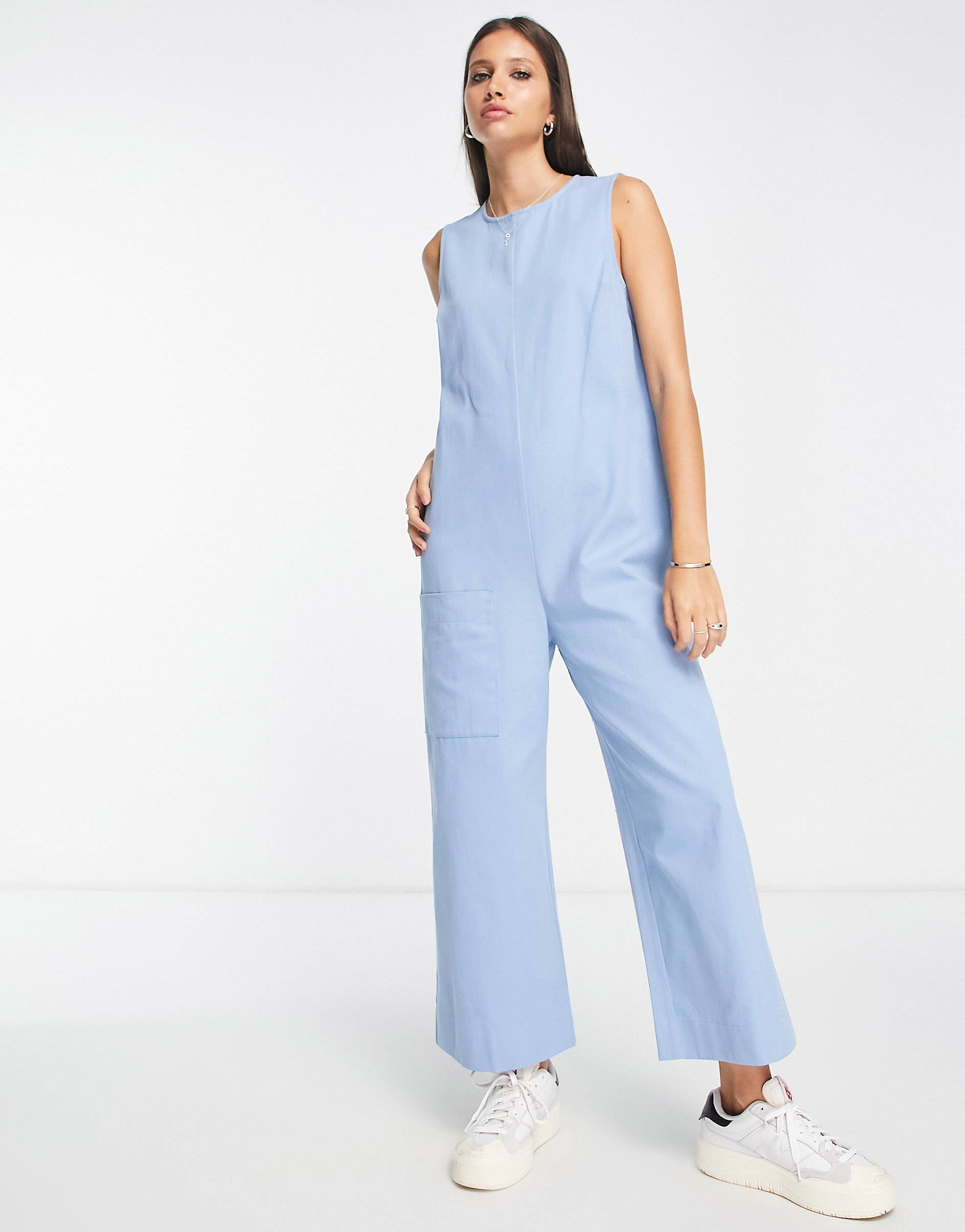 Twill Jumpsuit Ralph Lauren