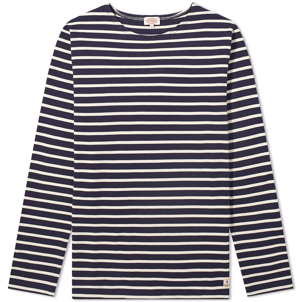 

Футболка Armor-Lux 2297 Long Sleeve Mariniere Heritage Tee, Черный