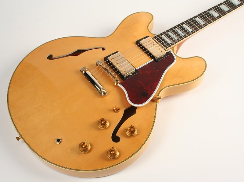 

Gibson Custom Shop 1959 ES-355 Reissue Vintage Natural Stop Bar VOS SN A92940 1959 ES-355 Reissue Vintage Natural Stop Bar VOS