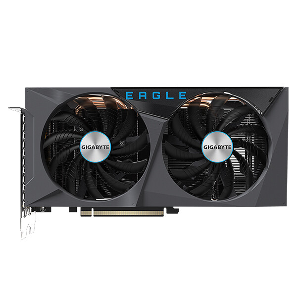 

Видеокарта Gigabyte GeForce RTX 3060 Ti EAGLE OC 8G LHR, 8 ГБ, GV-N306TEAGLE OC-8GD, черный
