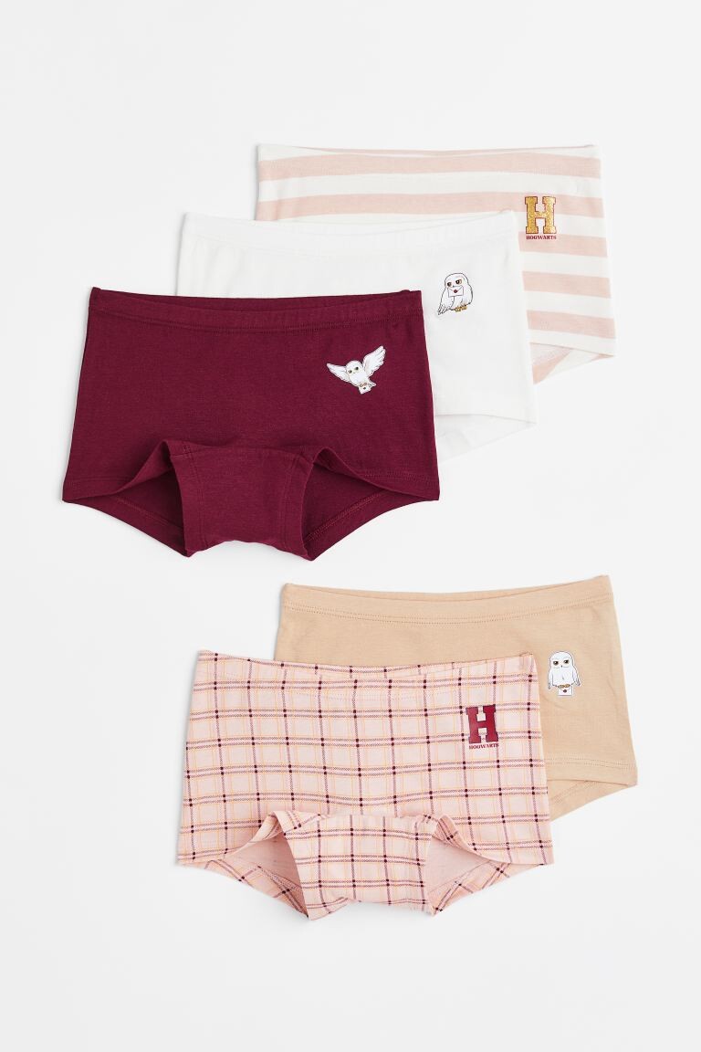 

Комплект из 5 хлопковых трусов-боксеров H&M