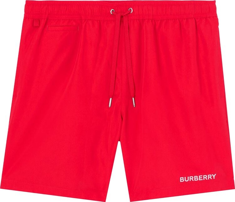 

Шорты Burberry Logo Detail Swim Shorts 'Bright Red', красный