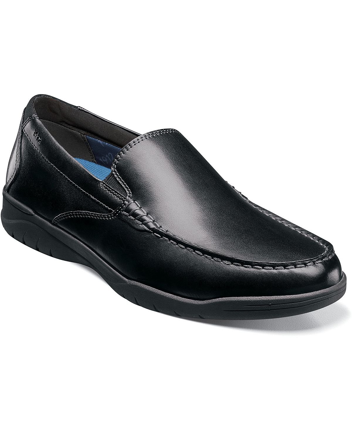 

Мужские лоферы sumter moc toe venetian slip-on Nunn Bush, черный