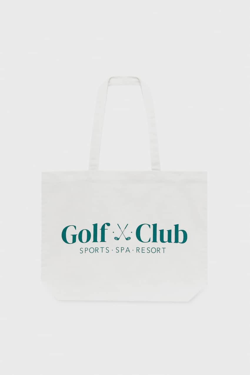

Сумка-тоут Golf Club Pull&Bear, белый