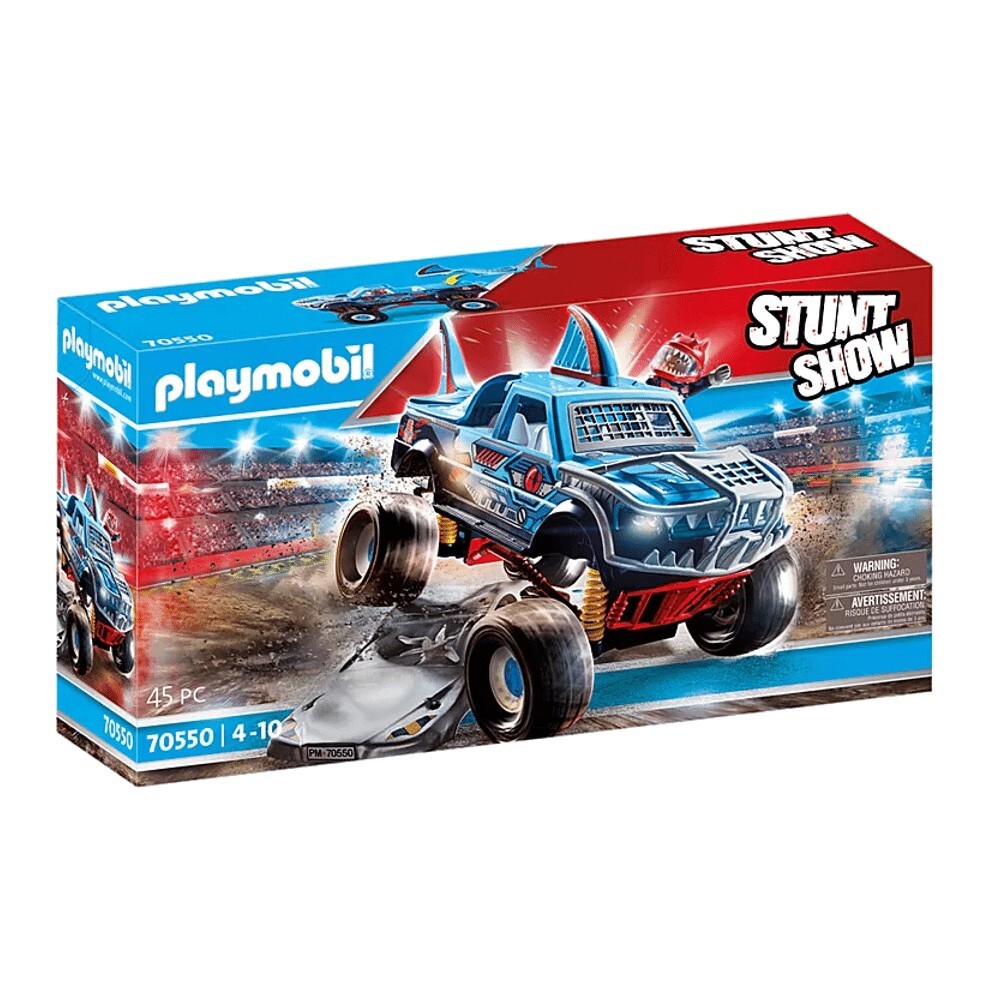 

Конструктор Playmobil 70550 Трюковое шоу Акула- Монстр