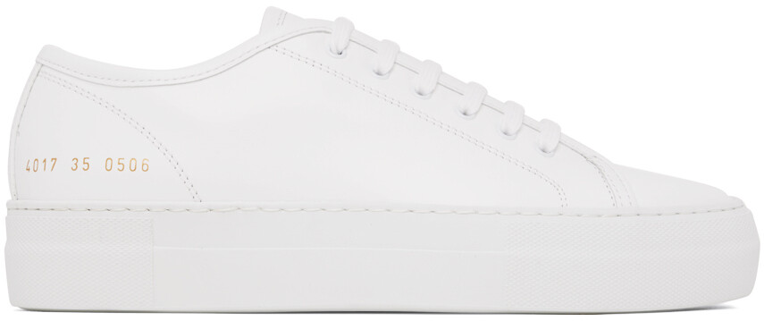 

Белые кроссовки Tournament Super Low Common Projects, Белый