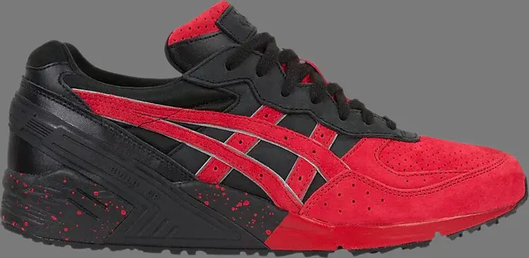 

Кроссовки gel sight 'black red' Asics, черный